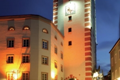 Nachtansicht Mühldorf a. Inn
